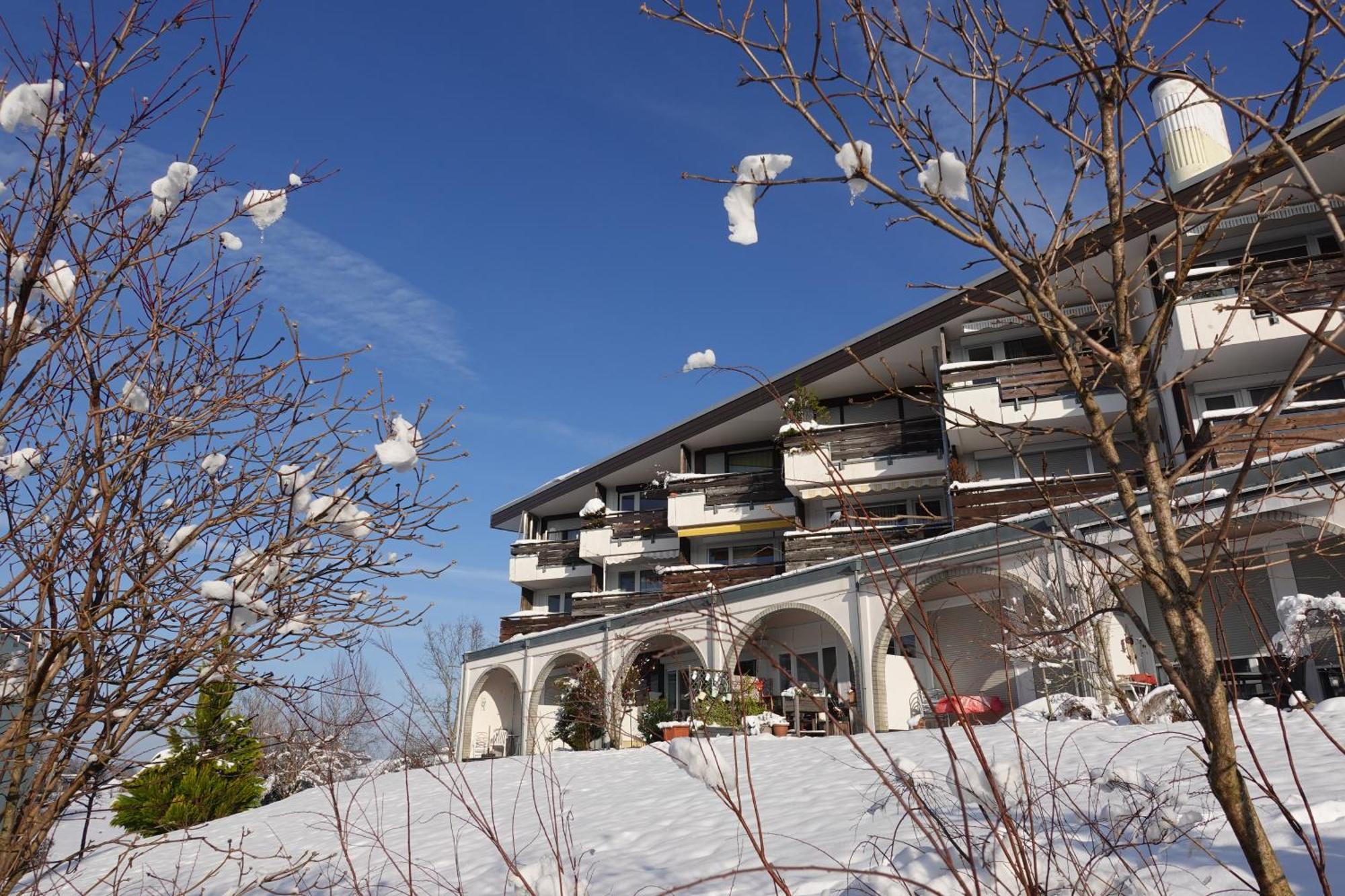Relax-Red Mit Pool Und Sauna Scheidegg Exterior photo