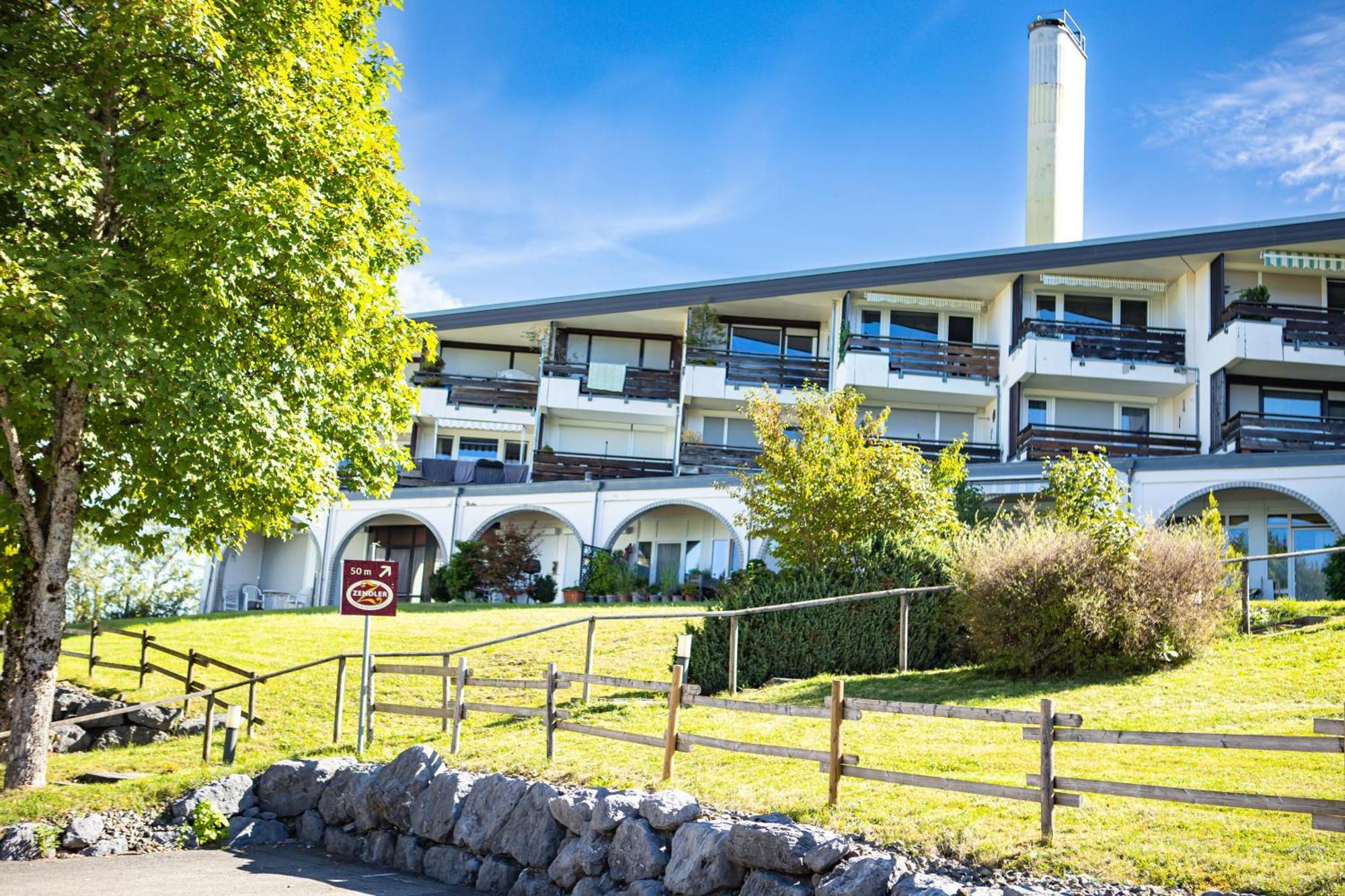 Relax-Red Mit Pool Und Sauna Scheidegg Exterior photo